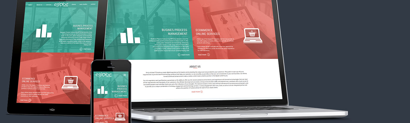 Eglobe Corporate Website
